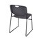 Regency Kahlo Square Table & Chair Sets, 30 W, 30 L, 29 H, Wood, Metal, Polypropylene Top, Maple TPL3030PLCM44BK - alternate 5